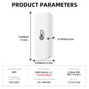 Tuya WiFi Temperature and Humidity Sensor Indoor Humidity Sensor Battery Powered APP Monitoring For Alexa Google Home Voice