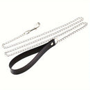 Punk Gothic Style PU Leather Faux Jewelry Collar Bracelet Bangle Bracelet,Male Female Lover Necklace Holiday Party Costume
