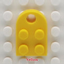 50pcs DIY Building Blocks 3176 Brick Heart Necklace/Key Ring Toys 2x 3 Heart-shaped Multicolor Educational Toy Gift for Children