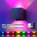 12W LED Outdoor Wall Light RGBCCT Dimmable Tuya Smart Life  Control Bluetooth-compatible Wall Lamp For Decorative Atmosphere