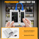 DayPlus Pass Through RJ45 Crimp Tool Kit Ethernet Crimper CAT5 Cat5e Cat6 Crimping Tool Kit 3 IN 1 - Crimp Cutting Peeling