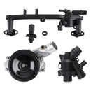 Water Pump Coolant Pipe Sensor Thermostat for Land Rover LR4 2010-2016 LR028136