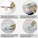 Bumper Repair Torch, Plastic Welder, Heat Stapler, Bumper Repair Kit, Plastic Repair Soldering Iron with Repair Kit