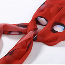 Polka Dots Print Detachable Scarf Sling Dress 2026 New Ladies Slim V-neck Spaghetti Strap Long Robes Women's Beach Dresses