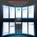 2026 KONNWEI KW906 OBD2 汽车发动机系统诊断工具扫描仪 蓝牙5.0 适用于安卓/苹果系统 ELM 327 代码读取器 Pic18F25K80