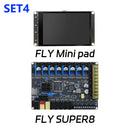 Mellow Fly Mini Pad电阻式/电容式触摸屏Klipper 3.5英寸显示器H3芯片，适用于DIY VzBoT Voron Ender 3 3D打印机