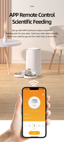The Covenant Keeper | WiFi-Enabled Dual-Bowl Smart Pet Feeder with App Control