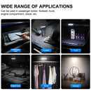 SEAMETAL Motion Sensor Led Light 650mAH USB Rechargeable Automatic Induction Sensing Light Wireless Foot Lamp for Car Trunk Door