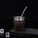 1PC Stainless Steel Double Wall Cup 200ml Insulated Tumbler Yerba Mate Tea Coffee Beer Drinking Mug Double Wall Stainless Cup