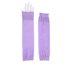 Islamic Arm Cover Stretchy Fabric Abaya Sleeves Muslim Women Oversleeves Sun Protection Arm Warmers Elastic Arab Middle East New