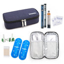 Portable Oxford Cloth Insulin Glaciated Cold Storage Bag First Aid Kits Medicine Travel Pocket Cooler Pen Bag Pack Drug Freezer