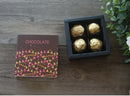 9*9*3.5CM Coloured Flags Heart 10 Set Chocolate Paper Box Valentine's Day Christmas Birthday Party Gifts Packing Boxes