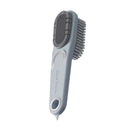 Multi-functional Long Handle Stain Removal Cleaning Brush For Shoes Double-Sided Home Cleaner Shoe Care Shoes Stain Dust Brushes
