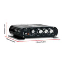 ST-838 HiFi 2.1声道功率放大器 立体声低音功放 RMS 80W*2 D类迷你媒体播放器 MP3车载家用功放 黑色