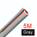The Quiet Edge | U-Profile Rubber Door Guard, 5 Metre Roll