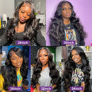 Body Wave Lace Front ≥98% Human Hair Wigs 13x4 13x6 HD Transparent Lace Frontal Wigs For Women 360 Pre Plucked Hd Transparent Lace Wigs For Women 30 40 Inch Local Warehouse In The Us Ships Within