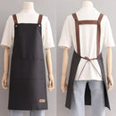 Resistant Dirt Apron Waterproof and Oil Resistant Household Kitchen Cooking Fashion Apron Adult Work Clothes Kitchen Accessories