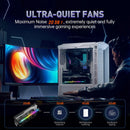 GCC-PRO Graphics Card Radiator Holder PC Cooling Fan 5V 3Pin ARGB Horizontal GPU Video Card Stand 1800RPM Cooling Fan for PC