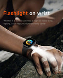 COLMI P80 Type-c Smartwatch Men Women Health Manager Bluetooth Call IP67 Waterproof Flashlight Smart Watch For Xiaomi iOS Phone