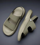 Sandals for Men 2026 New Summer Breathable Soft Bottom Casual Anti Slip Wear Beach Shoes Dual Purpose Driving Slippers Sandals