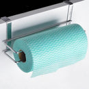 Paper Roll Towel Holder Stainless Steel Racks Under Drawer Cabinet Door Back Hanging Hook Holder Kitchen Bathroom Gadget