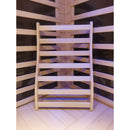 Hemlock round stick Sauna backrest
