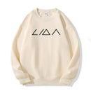 Harajuku Oversized Streetwear Pullover Men's Hoodies LIDA Graphic Print Hooded Sweatshirt Hip Hop Aesthetic Korean Tops Goth Y2k