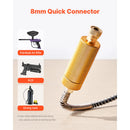 SucceBuy PCP Air Compressor 800W Dual-Cylinder Airgun Compressor 4500PSI/30Mpa Auto-Stop Compressor for Air Rifle Scuba Diving