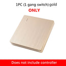 Szaoju Wifi Wireless Remote Switch Tuya Smart Life Home APP + RF 433Mhz Relay Timer Module Wall Lamp Switch AC110V- 220V