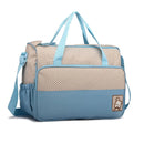 Miss Lulu Set of 5 Baby Wrap bag Mother Diaper bag with handbag bag Shoulder bag Bottle Holder & Wrap Backs