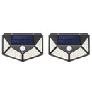 The Solar Sentry | 100-LED Motion-Sensing Solar Flood Light, 3 Modes, IP65