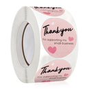 30Pcs Thank You For Your Order Card Pink Thank You For Supporting Small Business Label Gift Decor Card Gift Decor