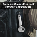 Mini Handheld Fan Portable Hook Turbo Fan Usb Rechargeable Led Display Screen Summer Cooling Outdoor Desktop Camping ElectricFan