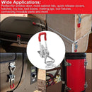 8 pcs Adjustable Toolbox Case Metal Toggle Latch Catch Clasp Quick Release Clamp Anti-Slip Push Pull Toggle Clamp Tools
