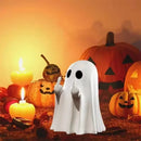 The Polite Haunt | Resin Ghost Statue with a Not-So-Polite Gesture for Shelf & Mantel Display