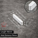 KAK Fashion White Long Cabinet Handles 1500mm Length Aluminum Alloy Kitchen Cupboard Door Pulls Furniture Handle Door Hardware