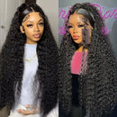 The Sable | Curly Lace Front Wig 13x4 Pre-Plucked Brazilian Remy
