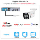 4K Poe Video Surveillance Camera Ip Onvif Audio 48V POE/DC 12V 4MP/5MP/8MP Night Vision Bullet WaterProof security camerafor NVR