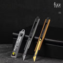 Fizz Metal Utility Knife Blade Paper Cutter Aluminum Alloy Pocket Knifes with Self-Locking Design Stationery Supplies