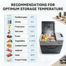 The Tundra | 20L-55L Portable Compressor Car Fridge (12V/24V DC + AC)