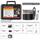 Autel PowerScan PS100 12V 24V 汽车电器系统电路检测仪 电源探头 BMS 短路开路查找器 汽车维修诊断工具