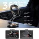 Joyroom Foldable Magnetic Car Phone Holder 360° Rotation Car Phone Mount One-Hand Operation For iPhone / 4.7-7.0 inch Phones