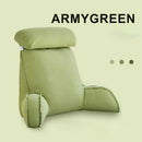 Triangle Reading Pillow Cooling Latex Cushion Big Wedge Adult Backrest Removable Washable Sofa Reading Pillow Back Pillow