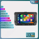 适用于大众POLO GOLF 5 6 Plus PASSAT B6 JETTA TIGUAN TOURAN SHARAN SCIROCCO CADDY 西雅特 Carplay 音频立体声 GPS 的安卓14车载收音机