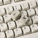 133 MA Dye Sub 9009 PBT German French QWERTZ AZERTY Keycap Mac Style For MX Mechanical Keyboard Filco 104 TKL 61 68 75 84 96 104