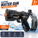 Electric Water Gun with Flashing Function That Continuously Delivers Powerful Water Spray Summer Outdoor Toy Children's Gift