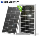 The Helios Bifacial | 100W Monocrystalline Dual-Sided Solar Module