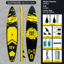 Feath-R-lite 11'6" Koi Sup Board Inflatable Surfboard Stand Up Paddle Board Inflatable Sup PaddleBoard with Accessories