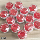 Crystal Transparent Rings Earrings Display Boxes Wedding Ring Packing Jewelry Boxes Valentine's Day Jewelry Organizer Gift Box