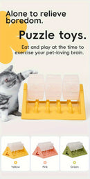 Interactive Dog Food Dispenser Toy - Puzzle Feeder with Leak-Proof Design, Slow-Feeding Design & Durable PP Material for Dogs